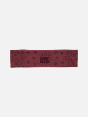 Bandeau Studio à imprimé bandana 
