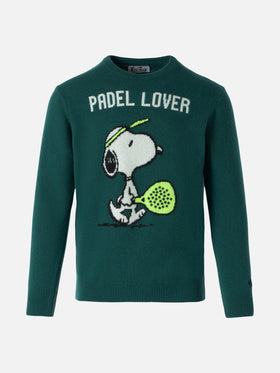 Crewneck sweater with Snoopy jacquard | SNOOPY - PEANUTS™ SPECIAL EDITION
