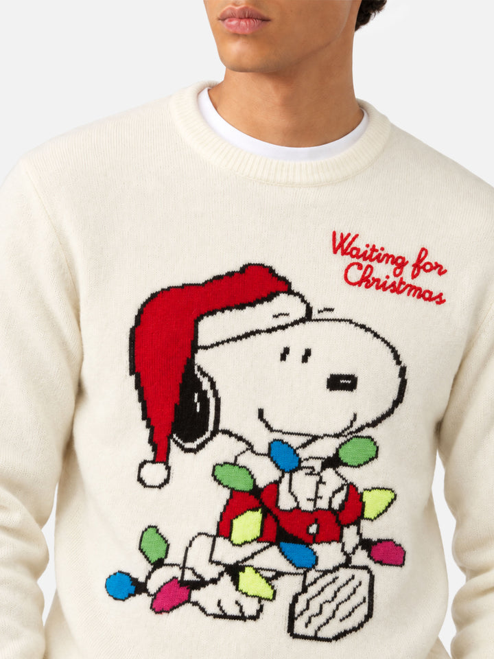 Jersey Heron con jacquard y bordado de Snoopy | SNOOPY PEANUTS® SPECIAL EDITION 