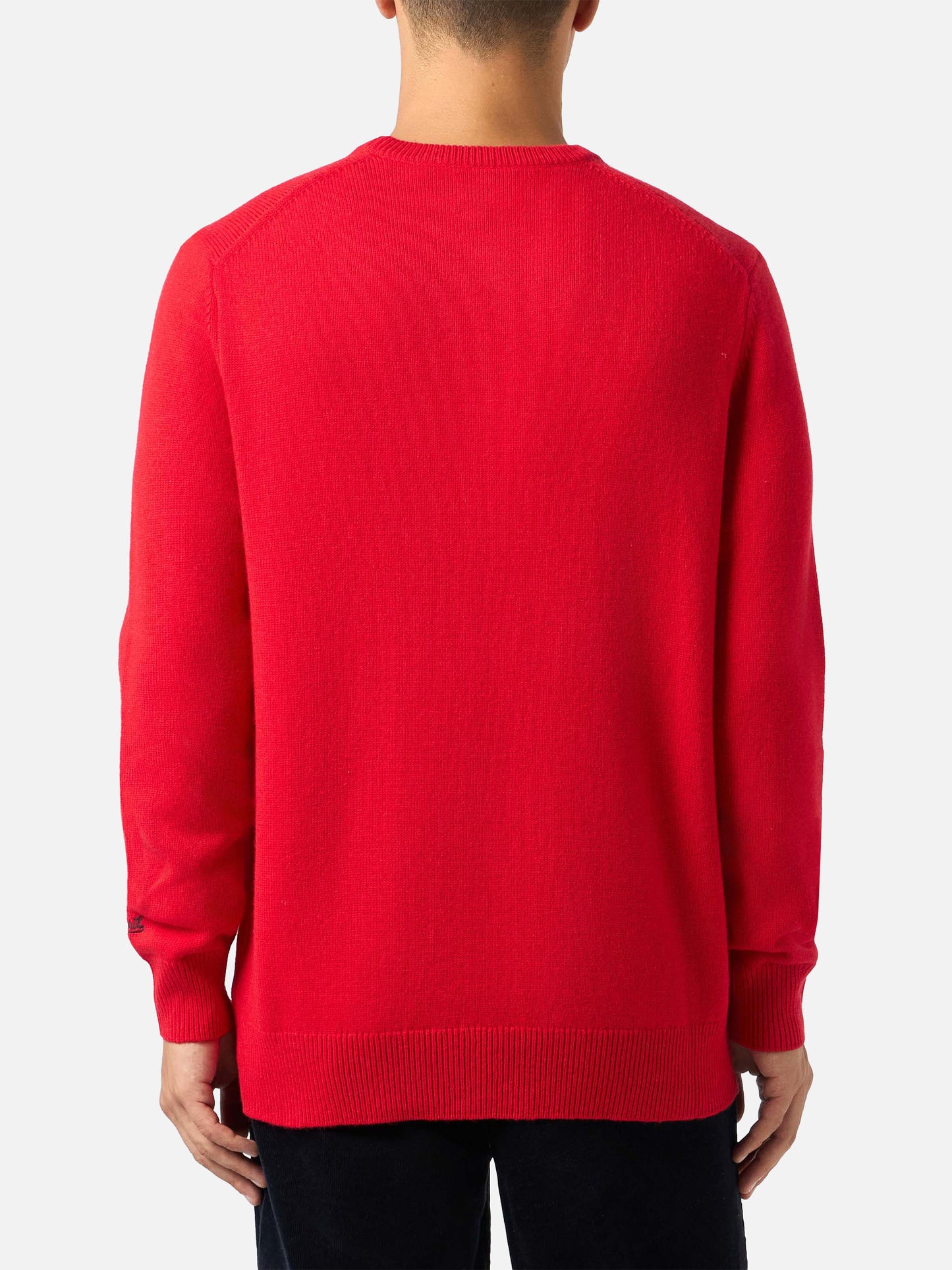 Herrenpullover Heron mit Vacanze di Natale-Jacquard | VACANZE DI NATALE SONDERAUSGABE