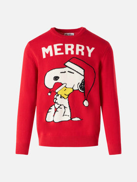 Maglione rosso da uomo con stampa Snoopy | SNOOPY - EDIZIONE SPECIALE PEANUTS™