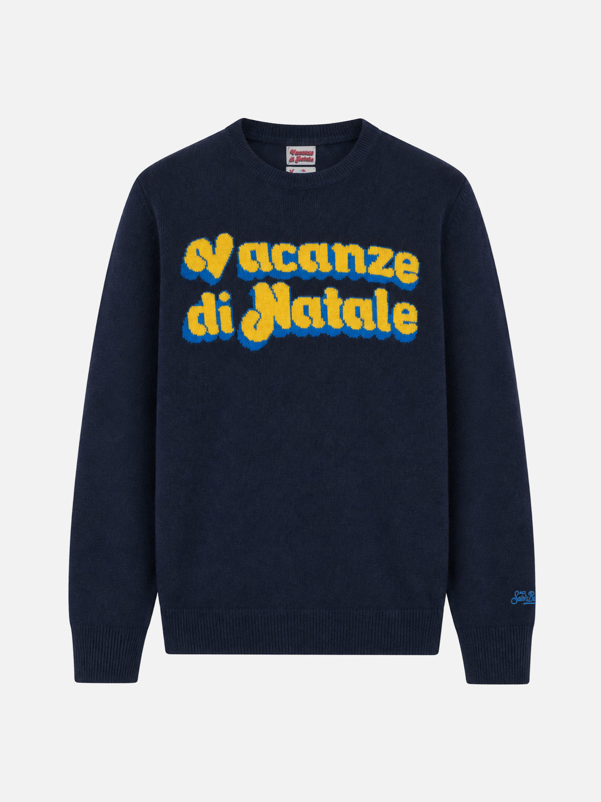 Rundhalspullover Heron mit Vacanze di Natale-Jacquard | VACANZE DI NATALE SPECIAL EDITION 