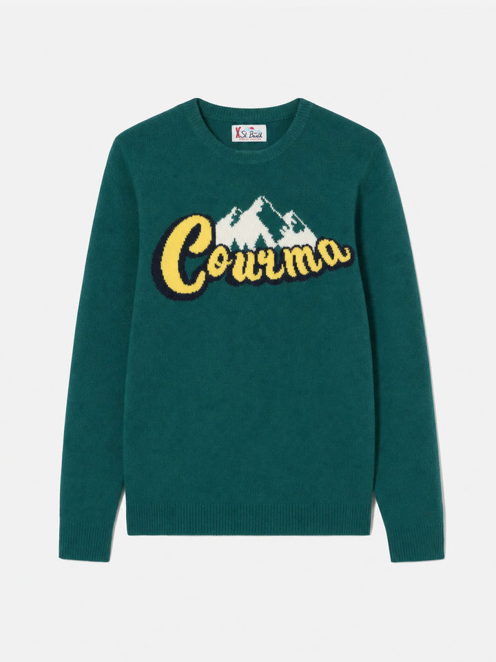 Pull Courma montagnes vert Heron 
