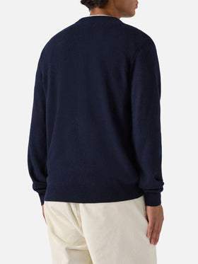 Crewneck sweater Heron Light with Provare per credere! embroidery | YUPPIES SPECIAL EDITION