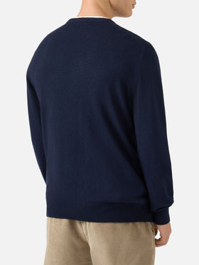 Maglione a girocollo Heron Light con ricamo zio Paperone |DISNEY SPECIAL EDITION