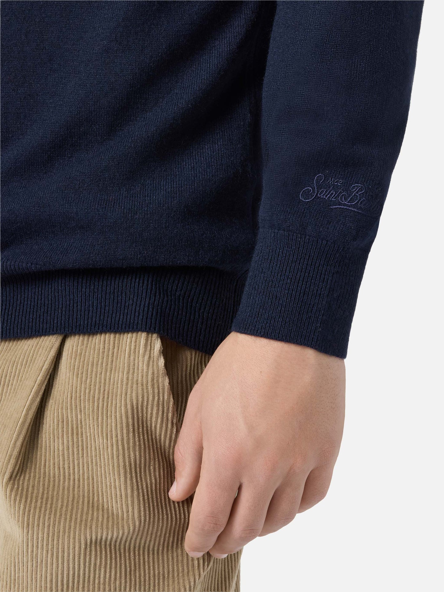 Maglione a girocollo Heron Light con ricamo zio Paperone |DISNEY SPECIAL EDITION