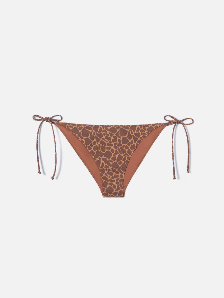 Bikini Hespera Virgo con stampa animalier