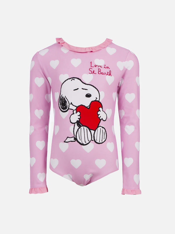 Costume intero da bambina Hila con maniche lunghe | SNOOPY PEANUTS SPECIAL EDITION | PROTEZIONE UV