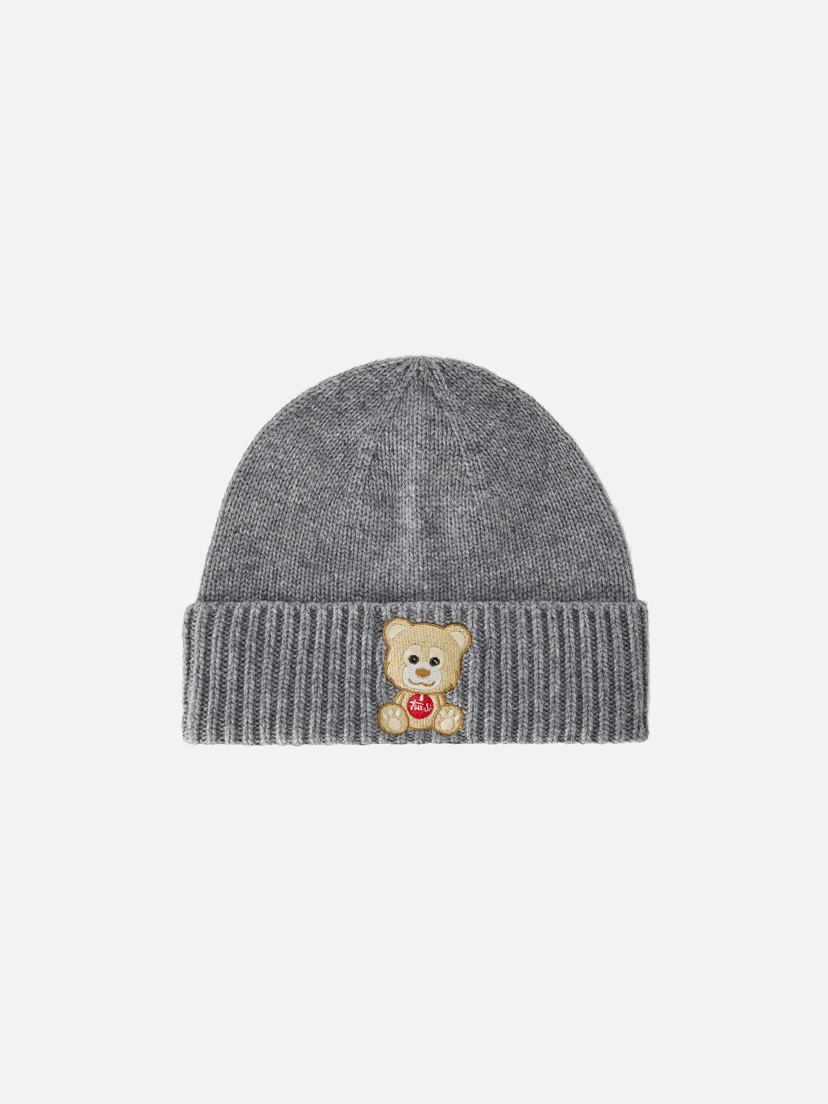Gorro Holden gris con bordado de osito de peluche | Special edition 