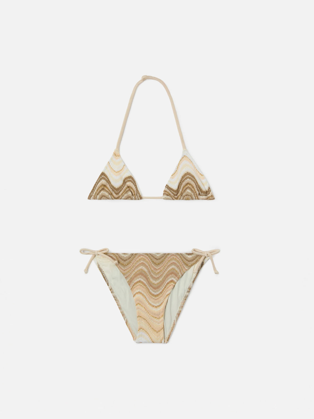 Beige Holly raschel bikini