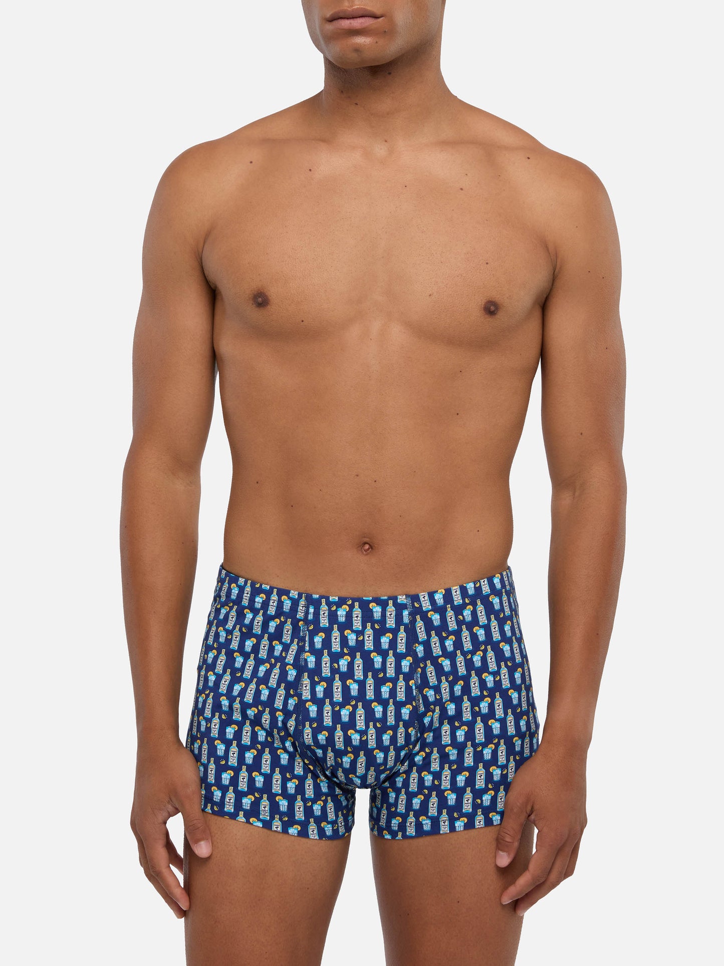 Boxer intimo da uomo stampa Gin tonic