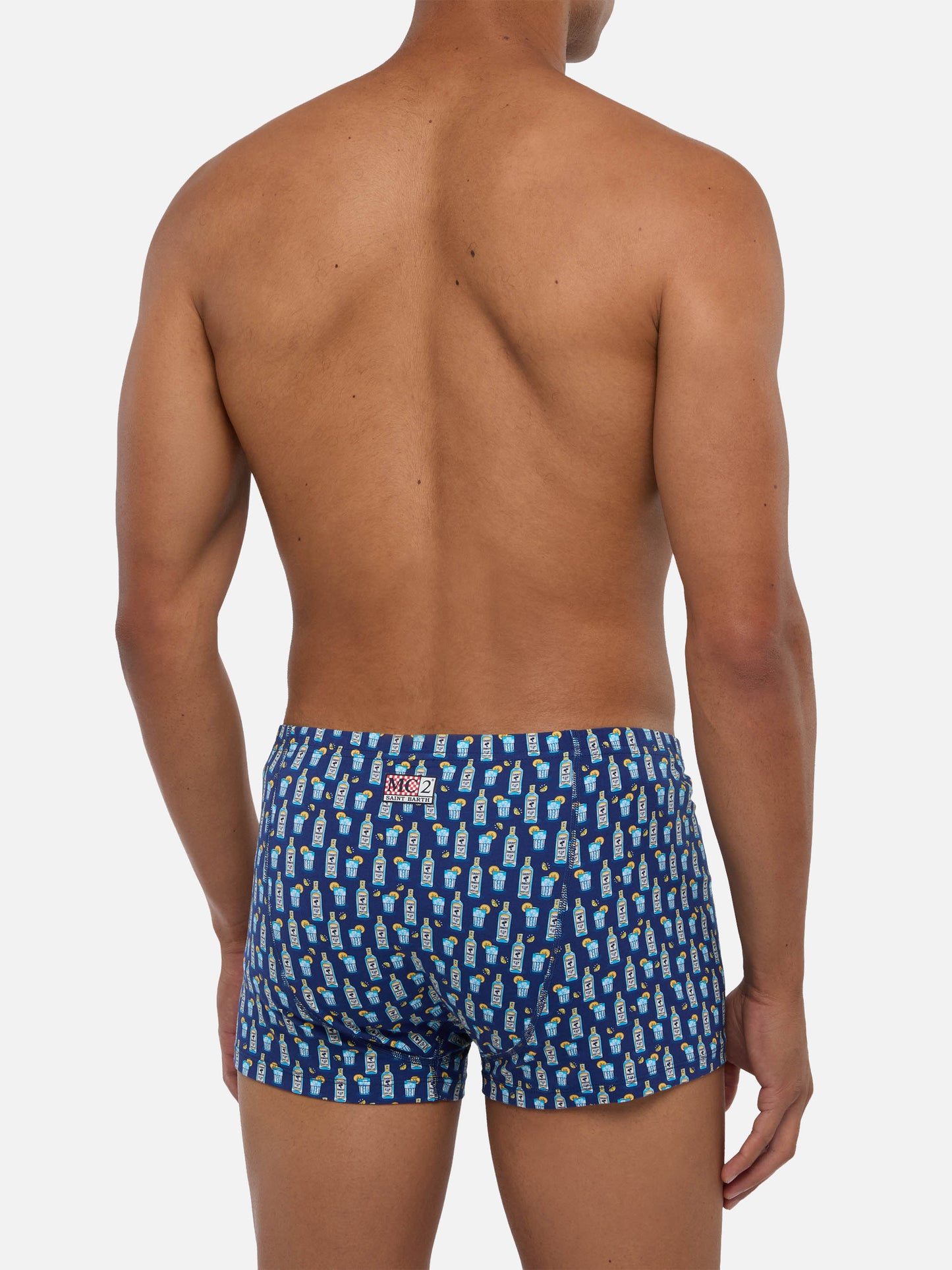 Boxer intimo da uomo stampa Gin tonic
