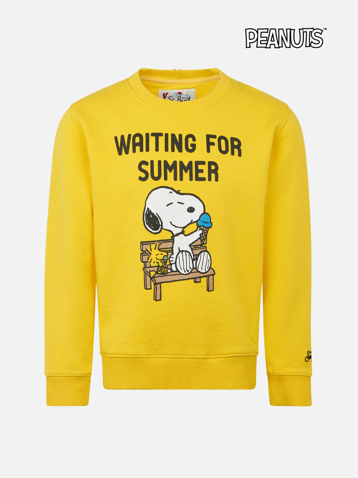 Boy crewneck sweatshirt with Snoopy print | SNOOPY PEANUTS™ SPECIAL EDITION