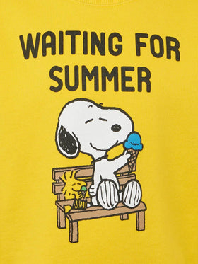 Felpa da bambino girocollo con stampa Snoopy | EDIZIONE SPECIALE SNOOPY PEANUTS™