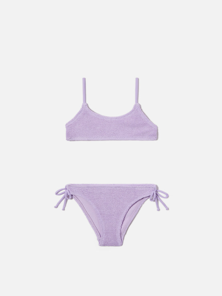 Jaiden lilac crinkle bikini