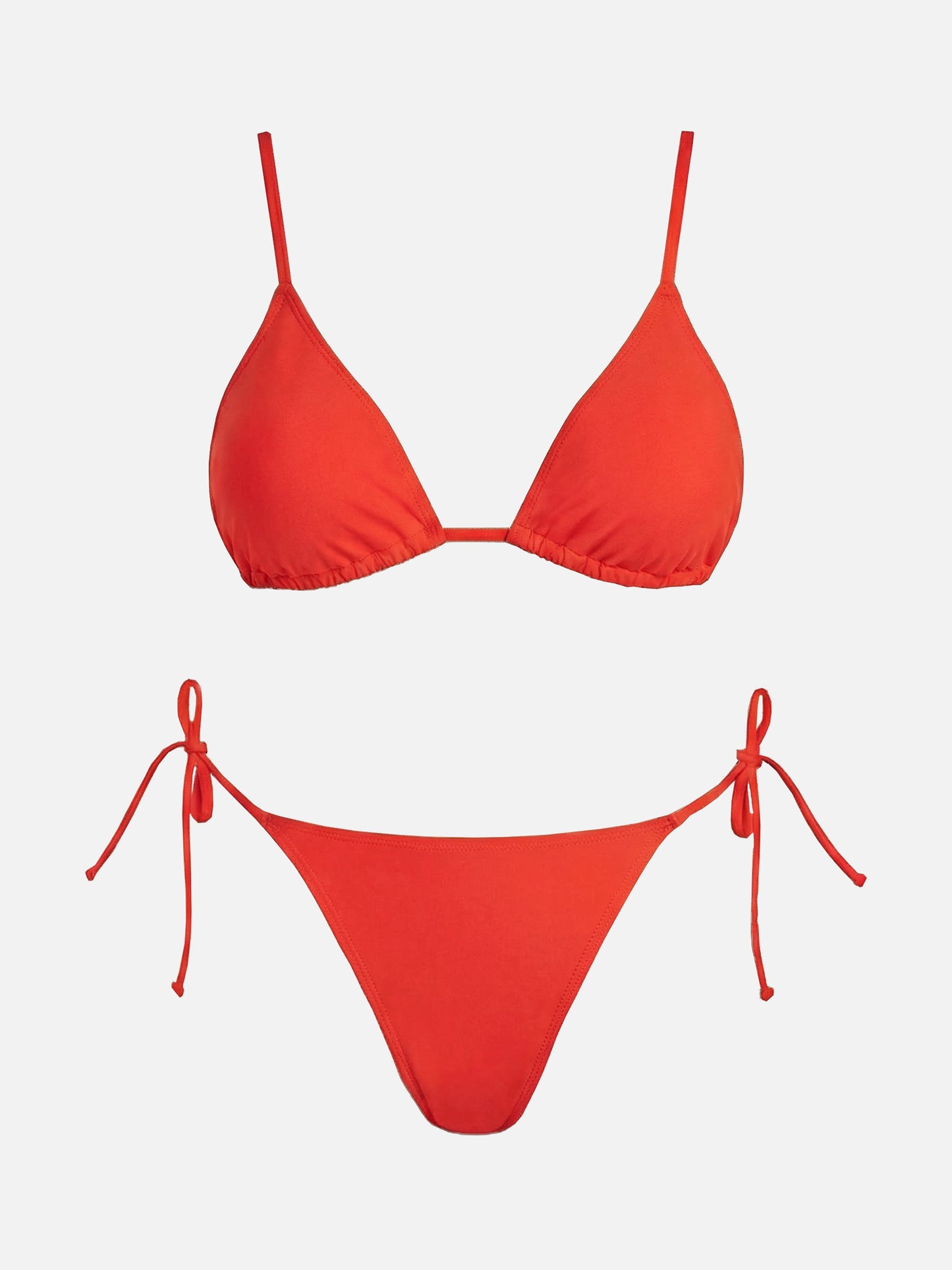 Triangle top Janet in orange