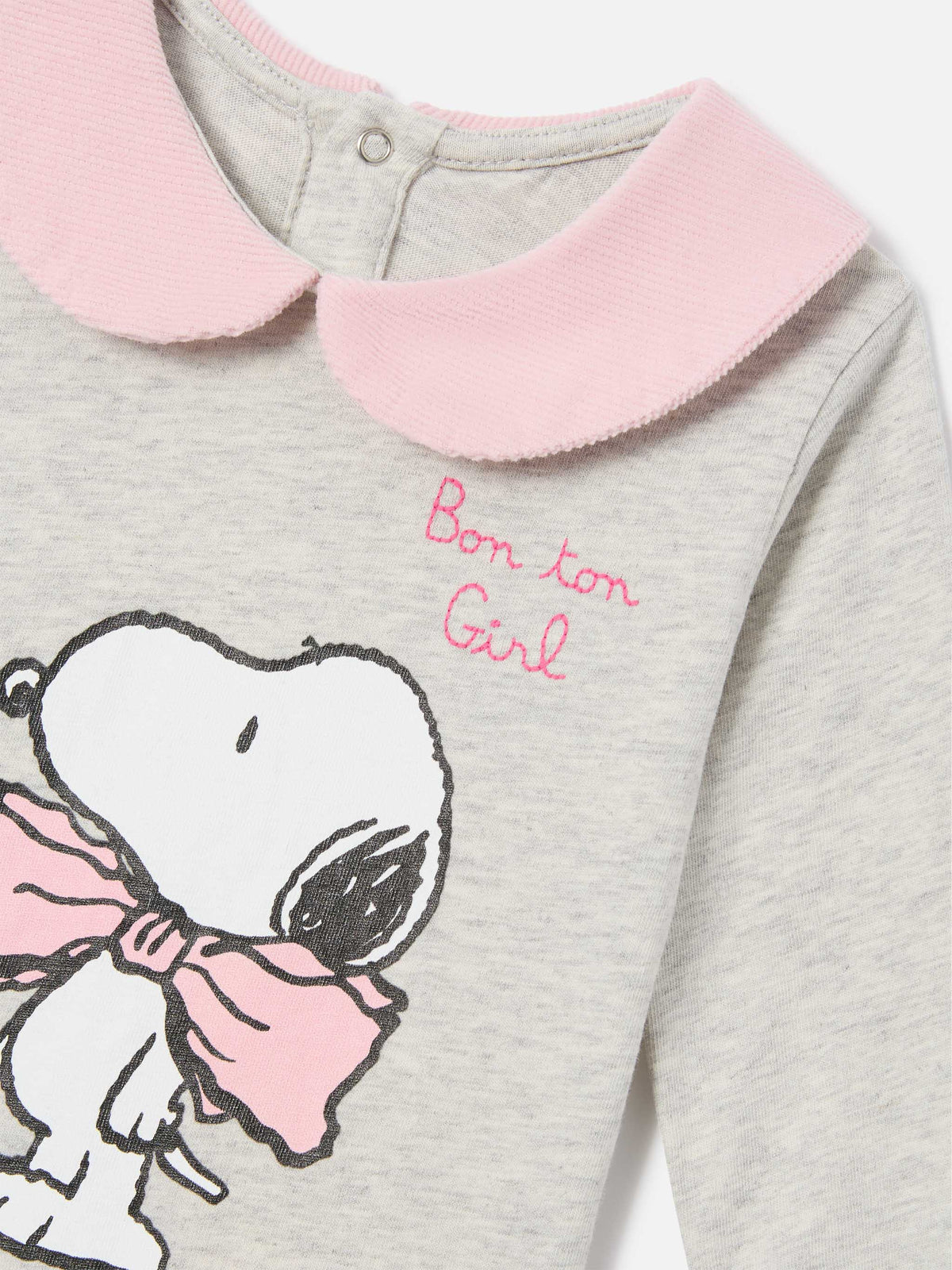 Cream Jacques organic cotton body with Snoopy print | Special edition