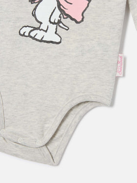 Cream Jacques organic cotton body with Snoopy print | Special edition