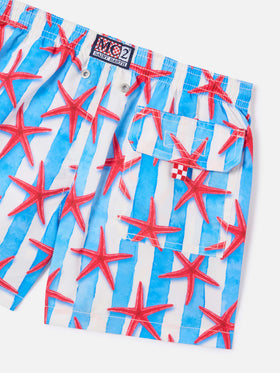 Short de bain pour garçon à imprimé étoile de mer 