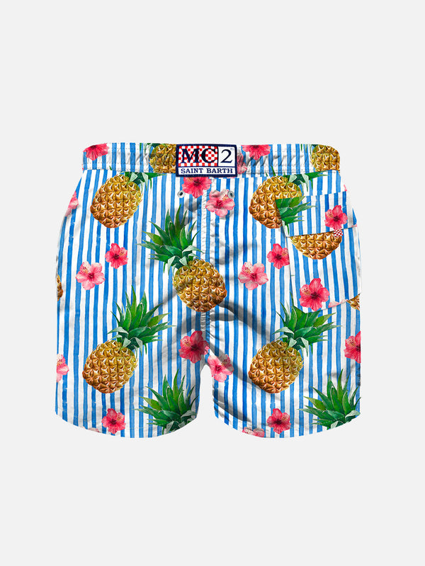 Costume da bagno da bambino con stampa ananas