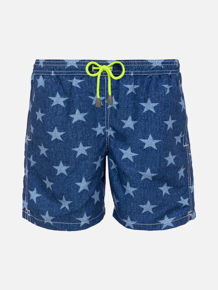 Badeshorts für Jungen mit Sternenaufdruck