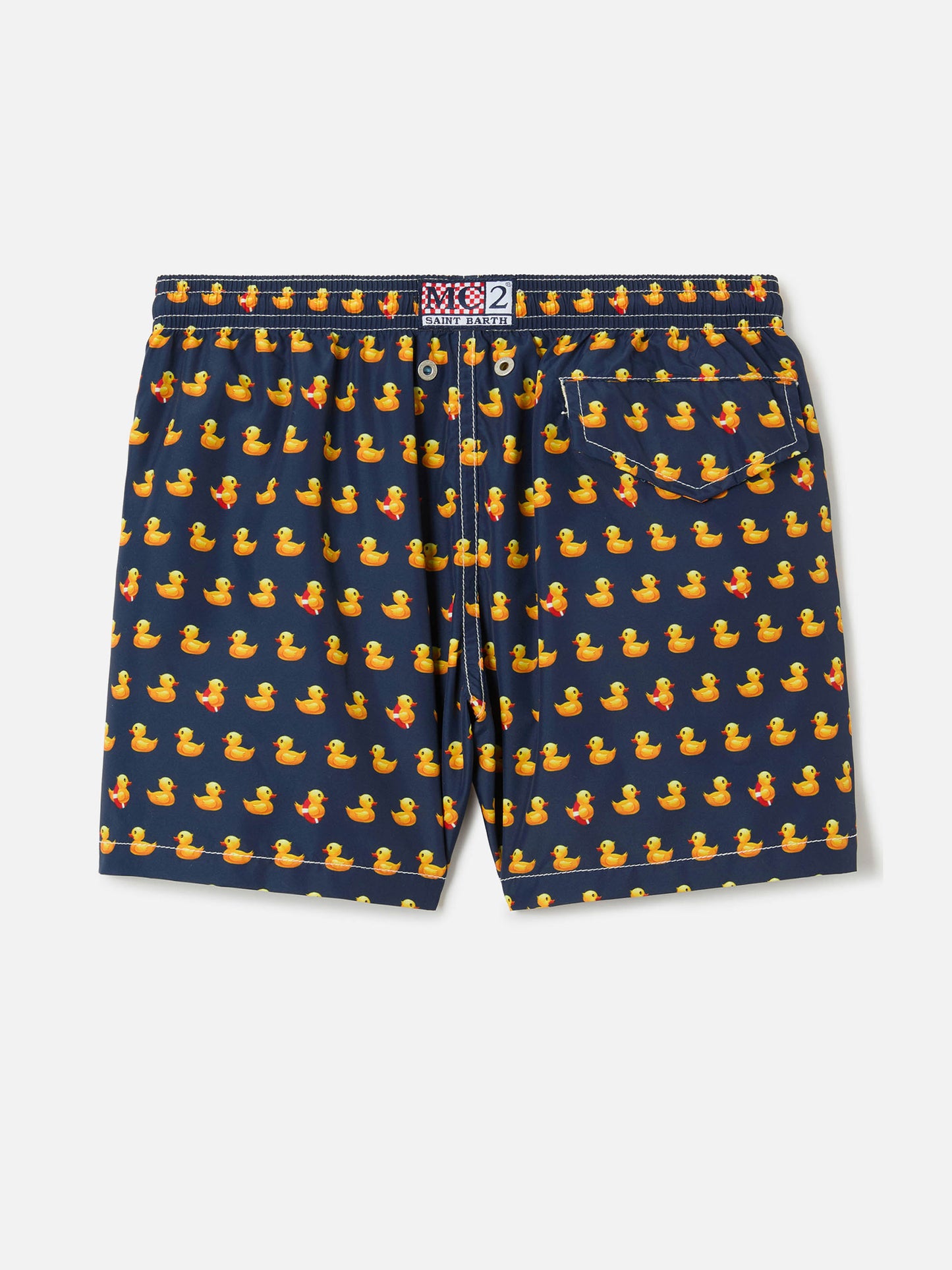 Jean Lighting swim shorts with Ducklings all-over print