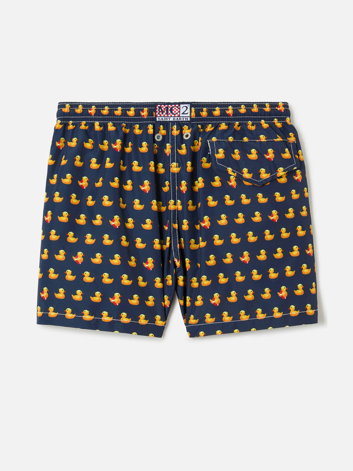 Short de bain garçon à imprimé canards 