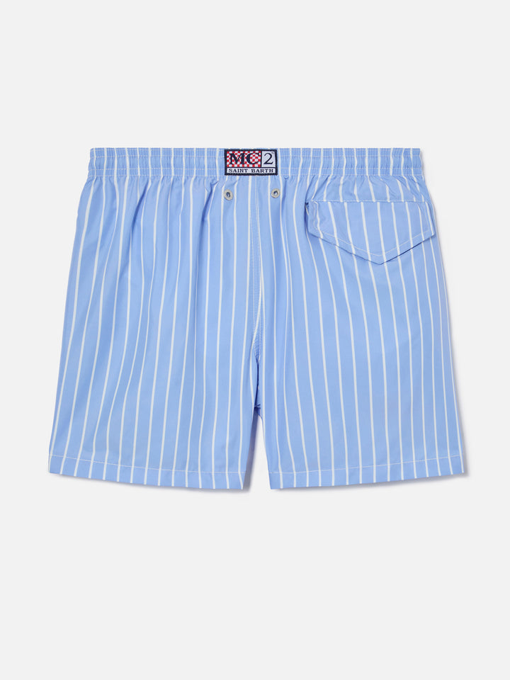 Jean Lighting swim shorts with striped pattern