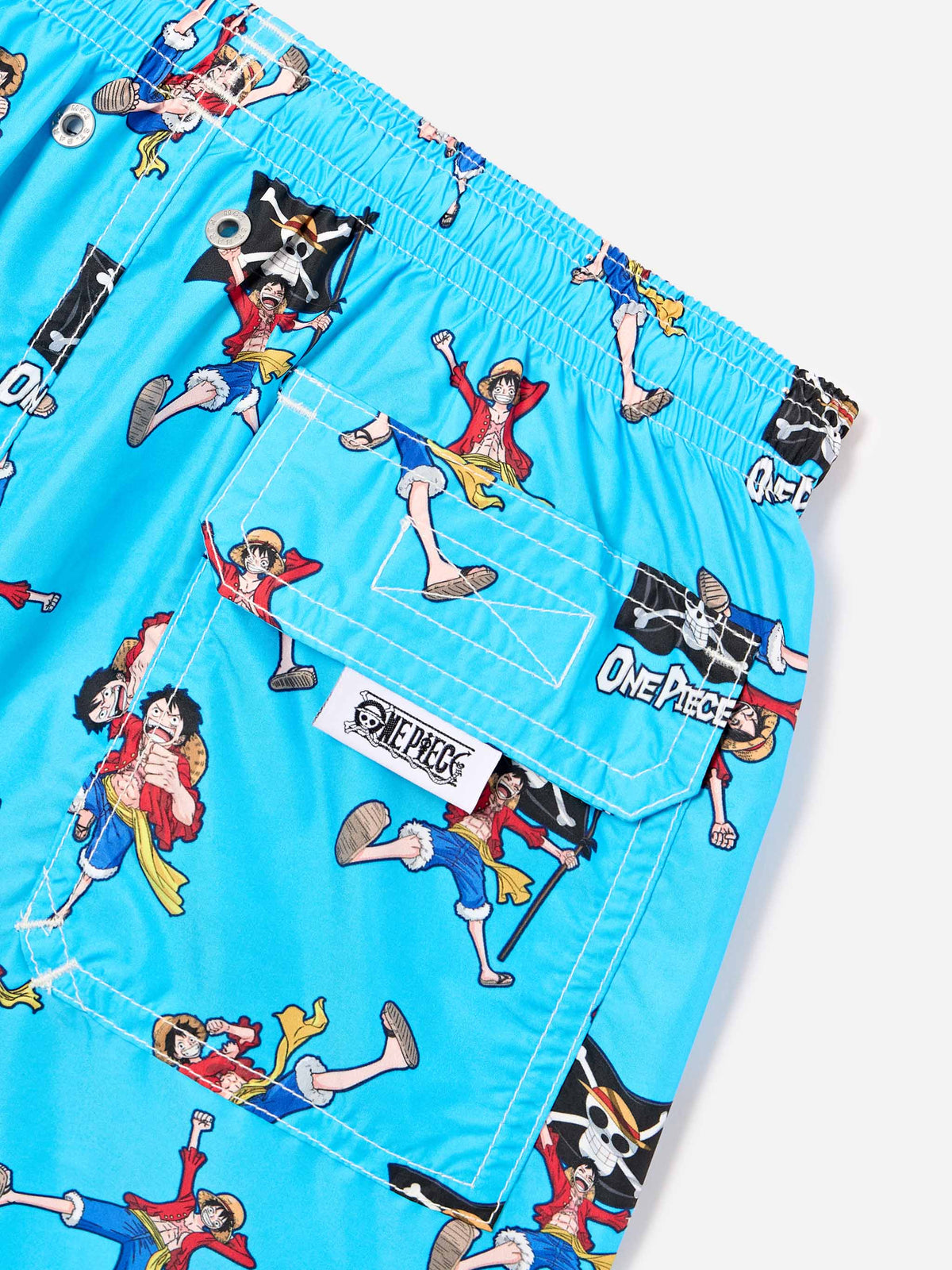 Badeshorts Jean Lighting mit One Piece Allover-Print | ONE PIECE SPECIAL EDITION 