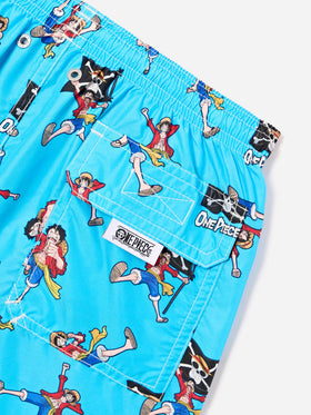 Badeshorts Jean Lighting mit One Piece Allover-Print | ONE PIECE SPECIAL EDITION 