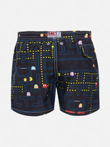 Costume mare Jean Lighting in tessuto leggero con stampa Pac-Man | PAC-MAN SPECIAL EDITION