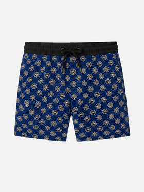 Short de bain en tissu léger Jean Lighting avec imprimé logo Inter|INTER FC SPECIAL EDITION 
