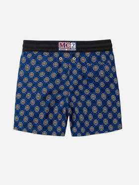 Short de bain en tissu léger Jean Lighting avec imprimé logo Inter|INTER FC SPECIAL EDITION 
