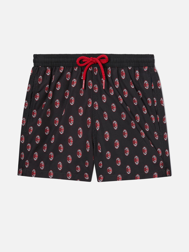 Bañador de tejido ligero Jean Lighting con estampado del logo Milan|AC MILAN SPECIAL EDITION 