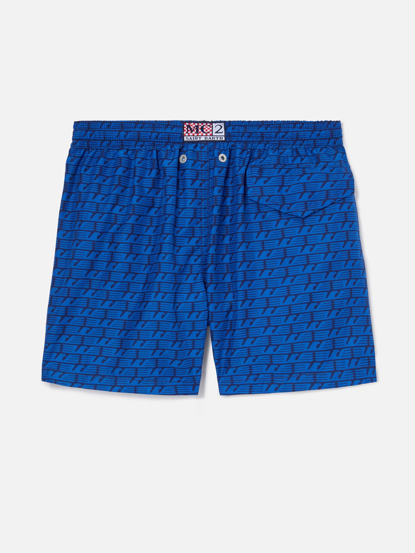 Jean Lighting swim shorts with S.S. Lazio all-over print | Special Edition