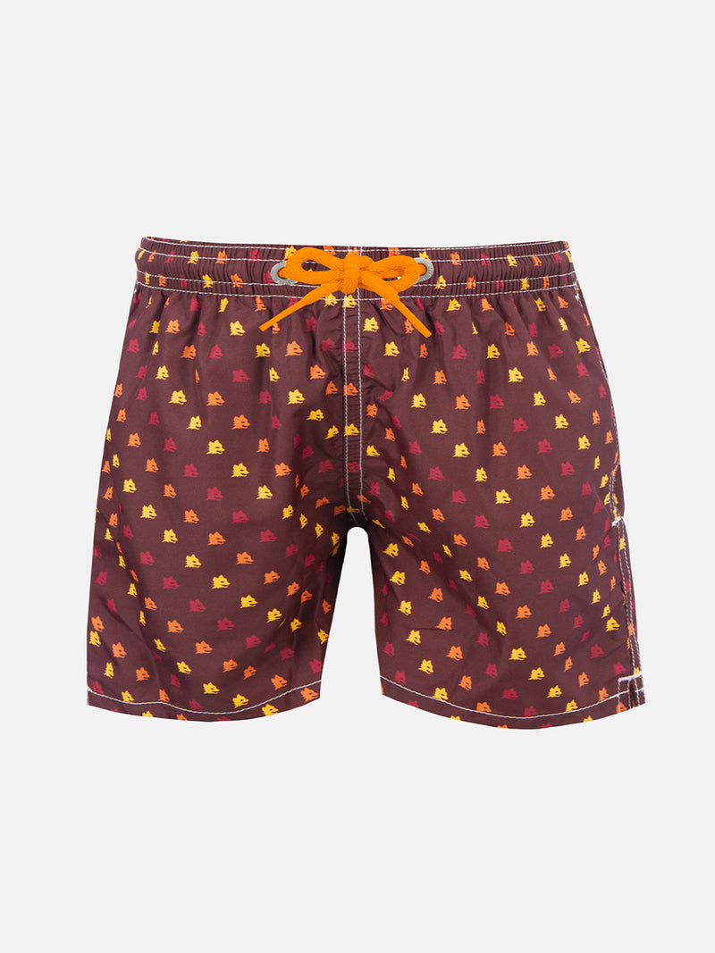 Jungen-Badeshorts mit AS Roma-Aufdruck | AS ROMA SPECIAL EDITION