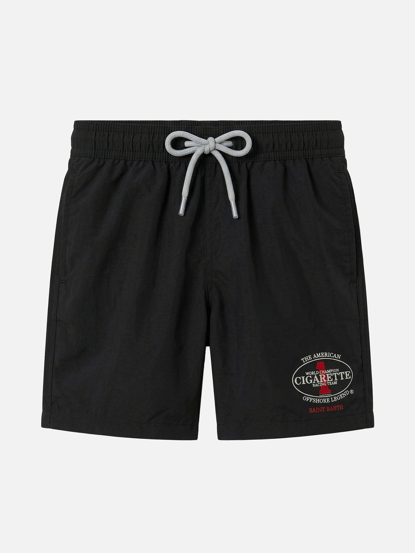 Jean swim shorts with Cigarette print | Special Edition