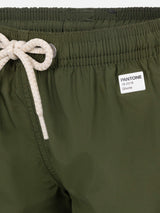 Jean Lighting Pantone lightweight military green swim shorts  | PANTONE® SPECIAL EDITION