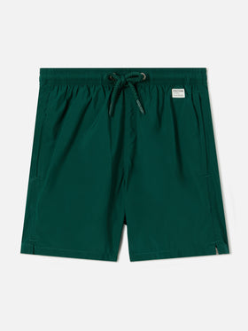 Jean Lighting Pantone swim shorts solid British Green