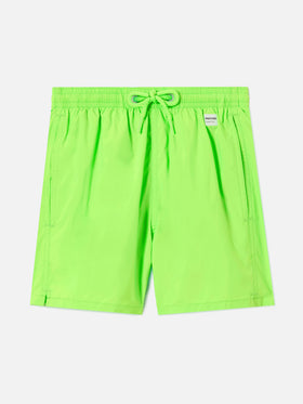 Jean Lighting Pantone swim shorts solid Fluo Green