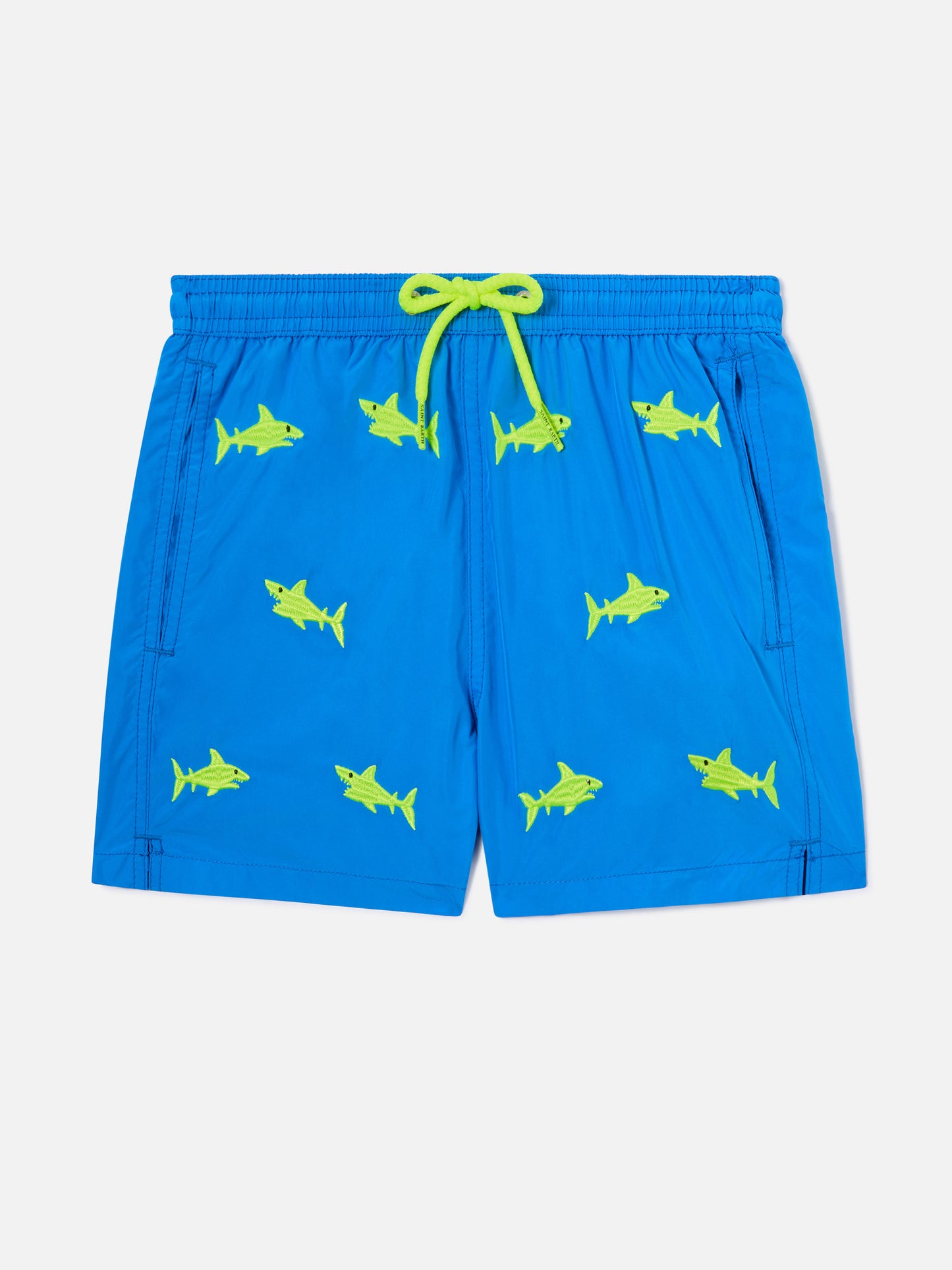 Bañador short para niño con bordado 