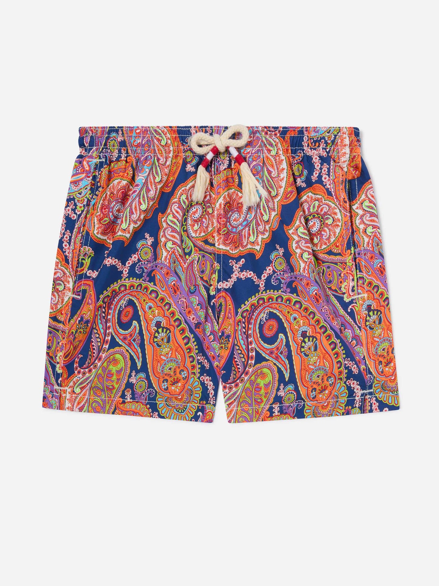 Jean Lighting 70 lightweight swim shorts with paisley print