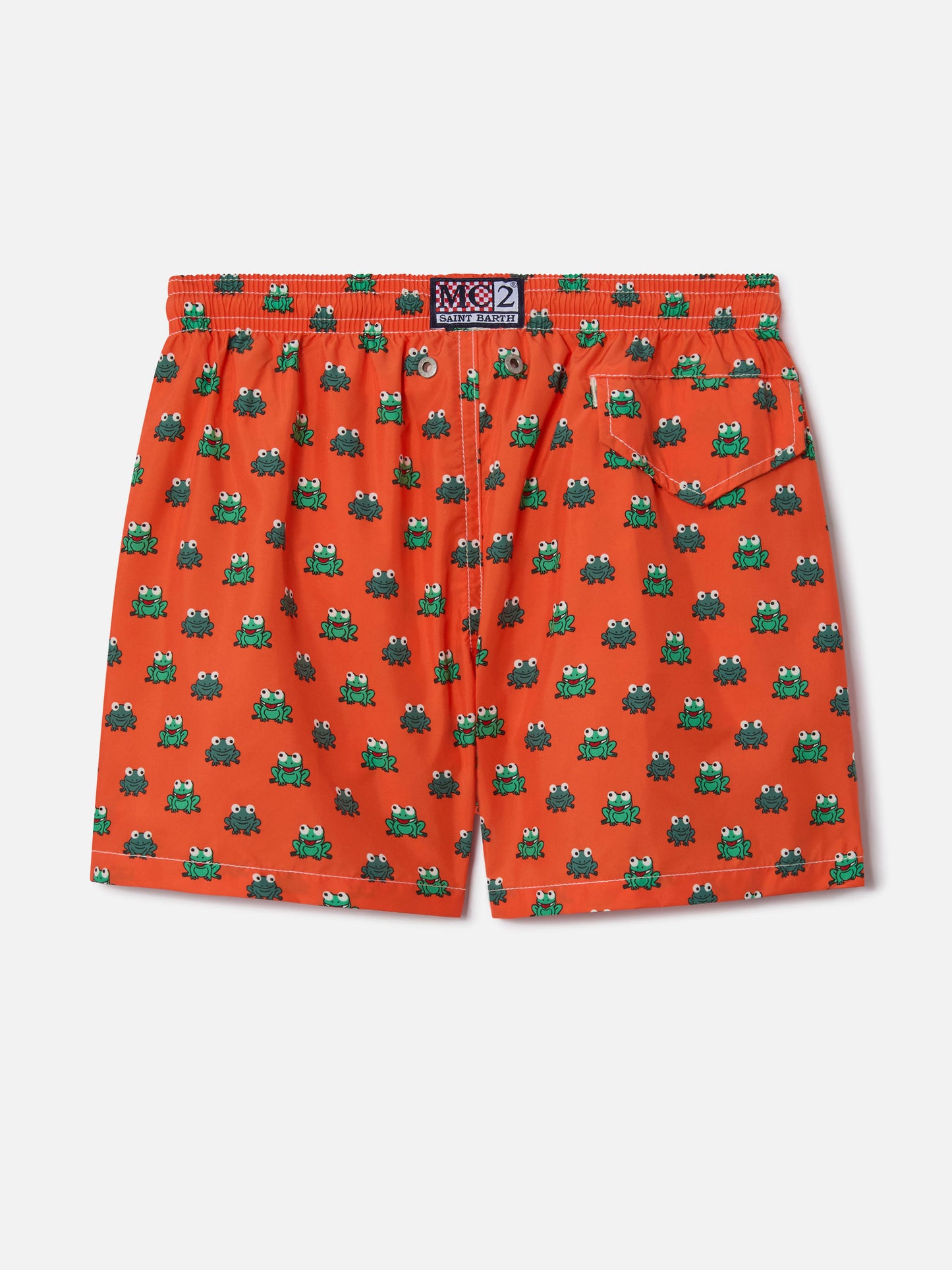 Leichte Badeshorts Jean Lighting 70 mit Frosch-Print 