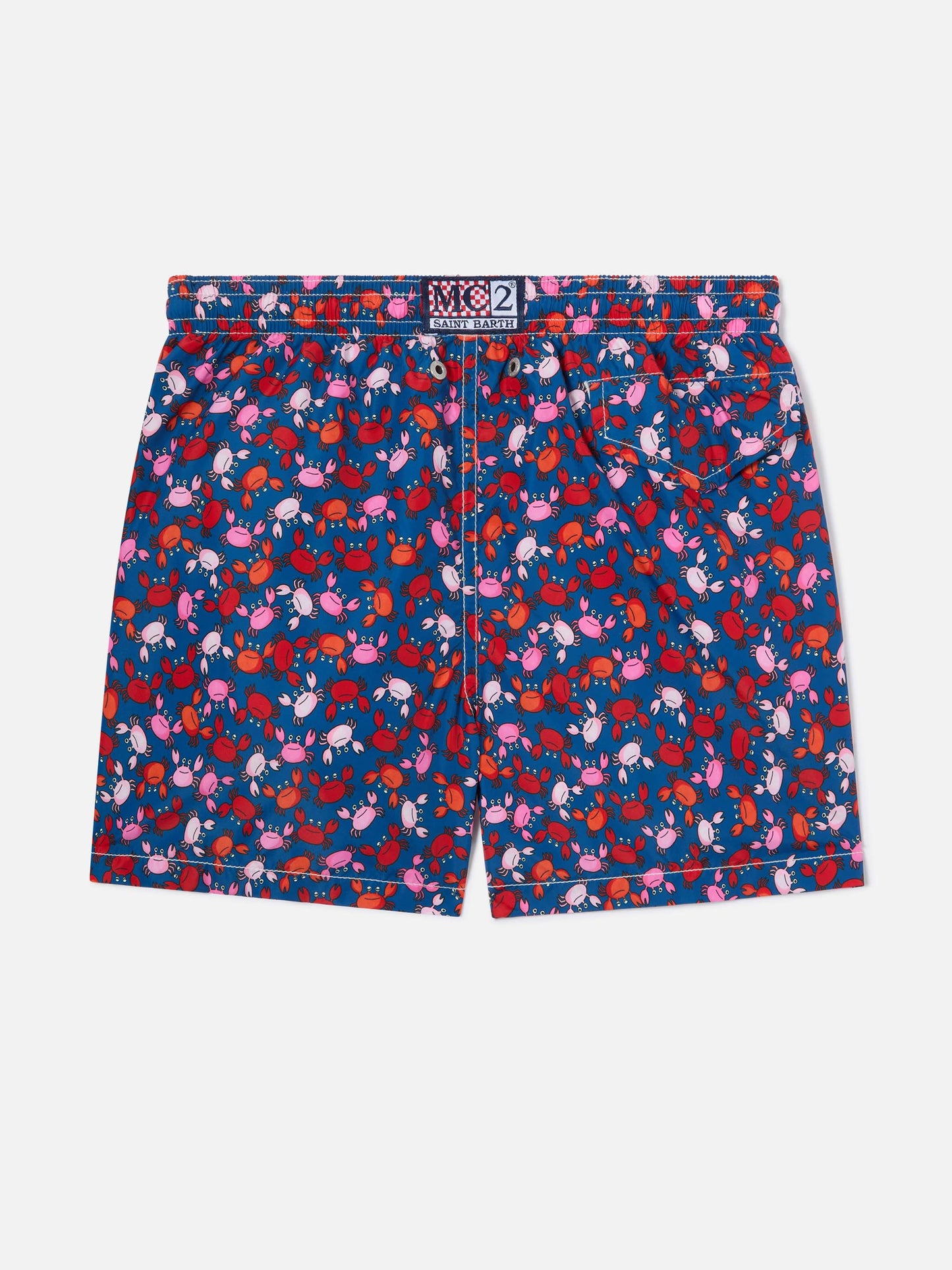 Costume da bagno da bambino con stampa granchio