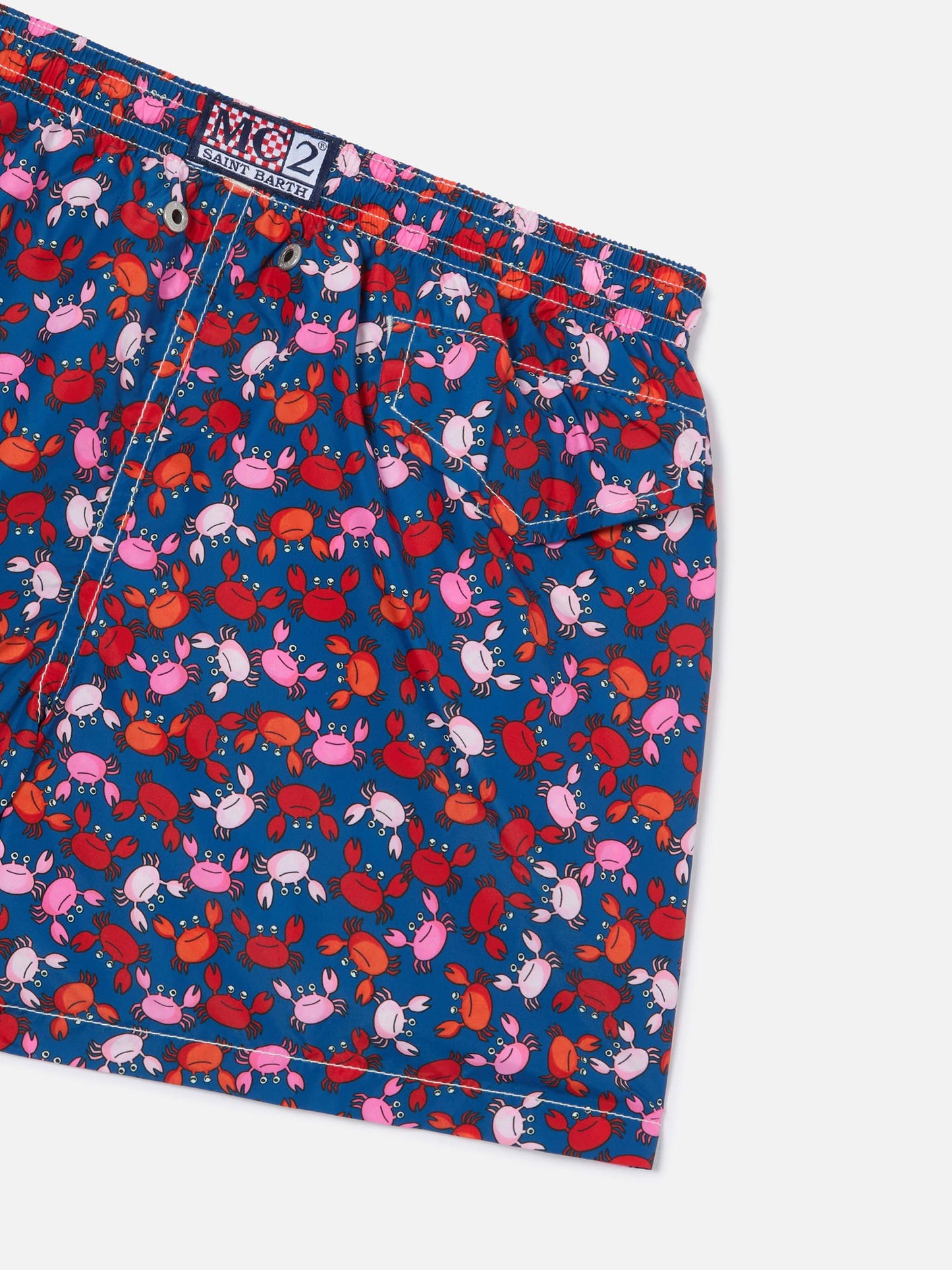 Costume da bagno da bambino con stampa granchio