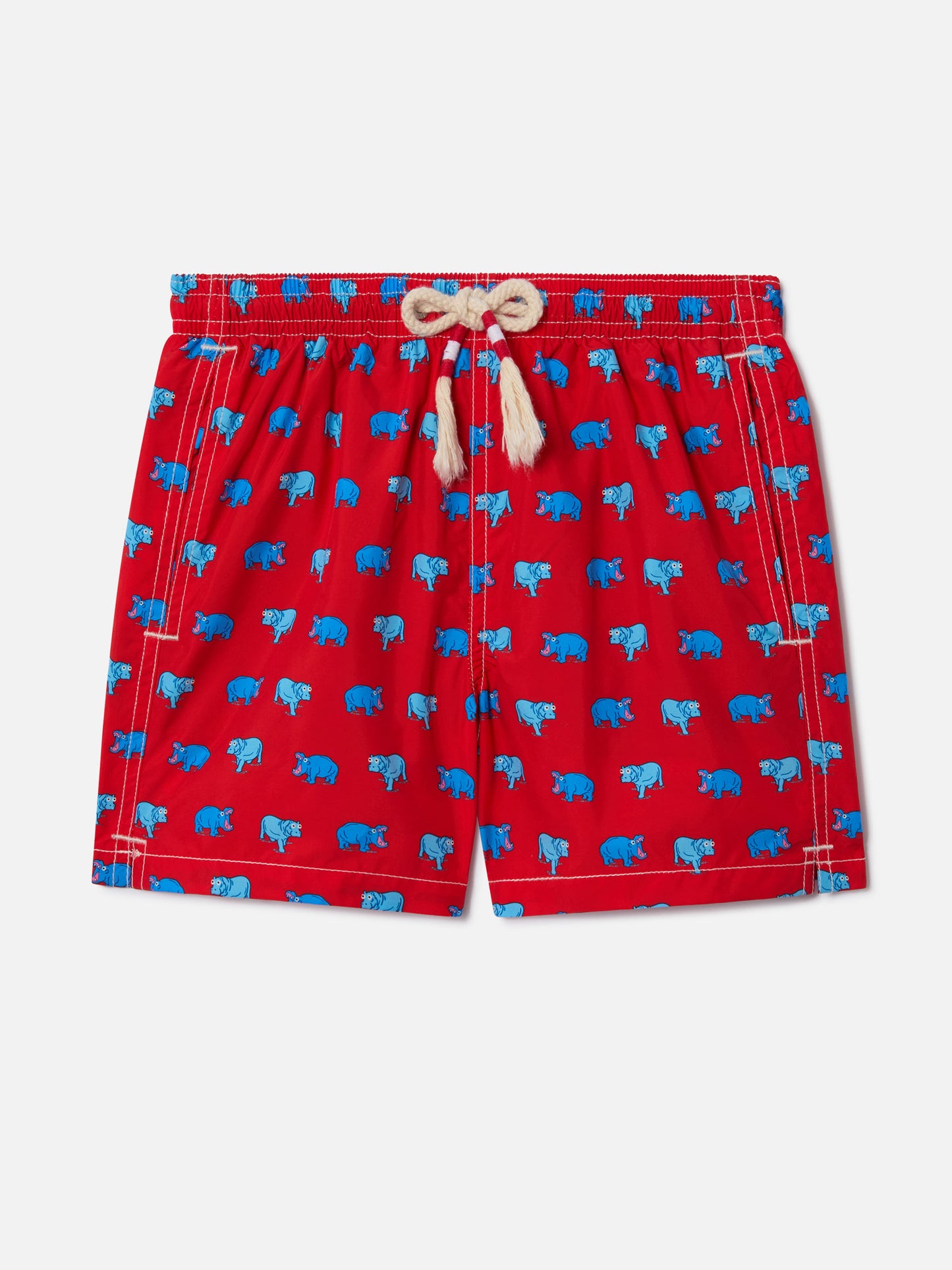 Bañador ligero Jean Lighting 70 con estampado de hipopótamo 