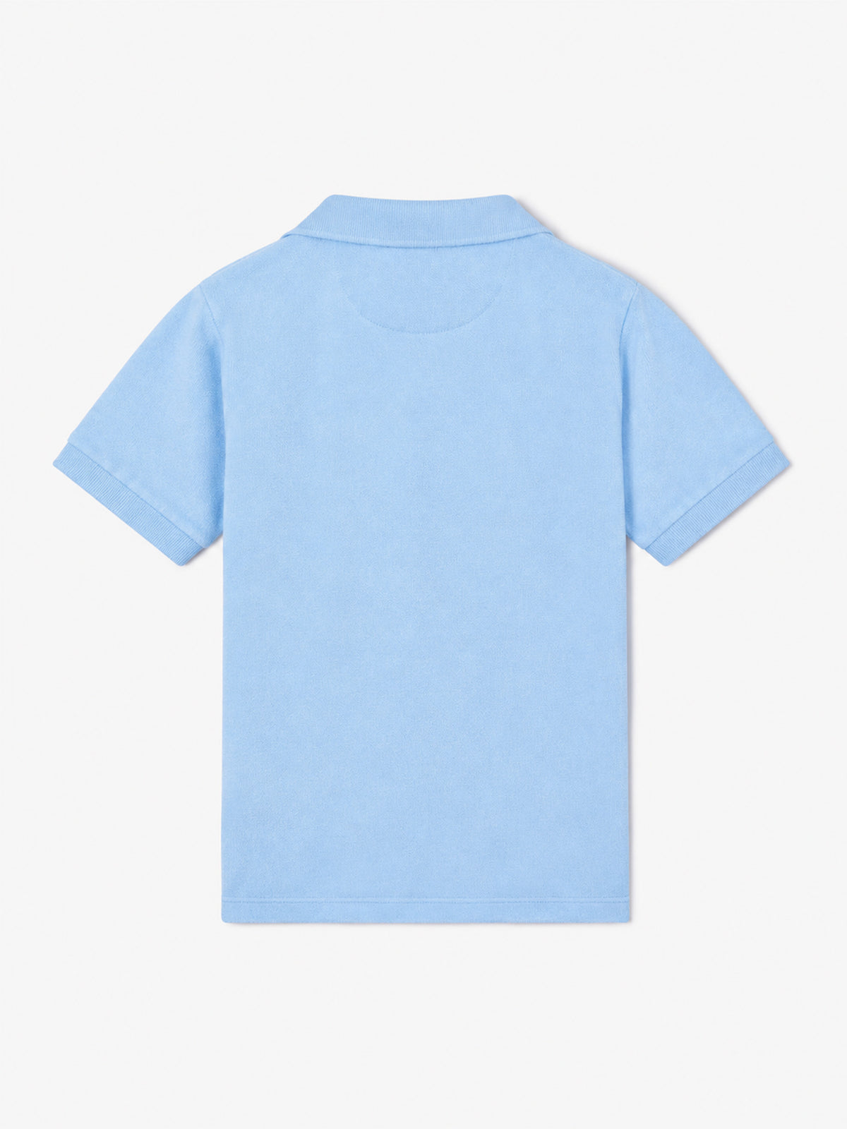 Jungen-Poloshirt aus hellblauem Frottee Jeremy Jr 