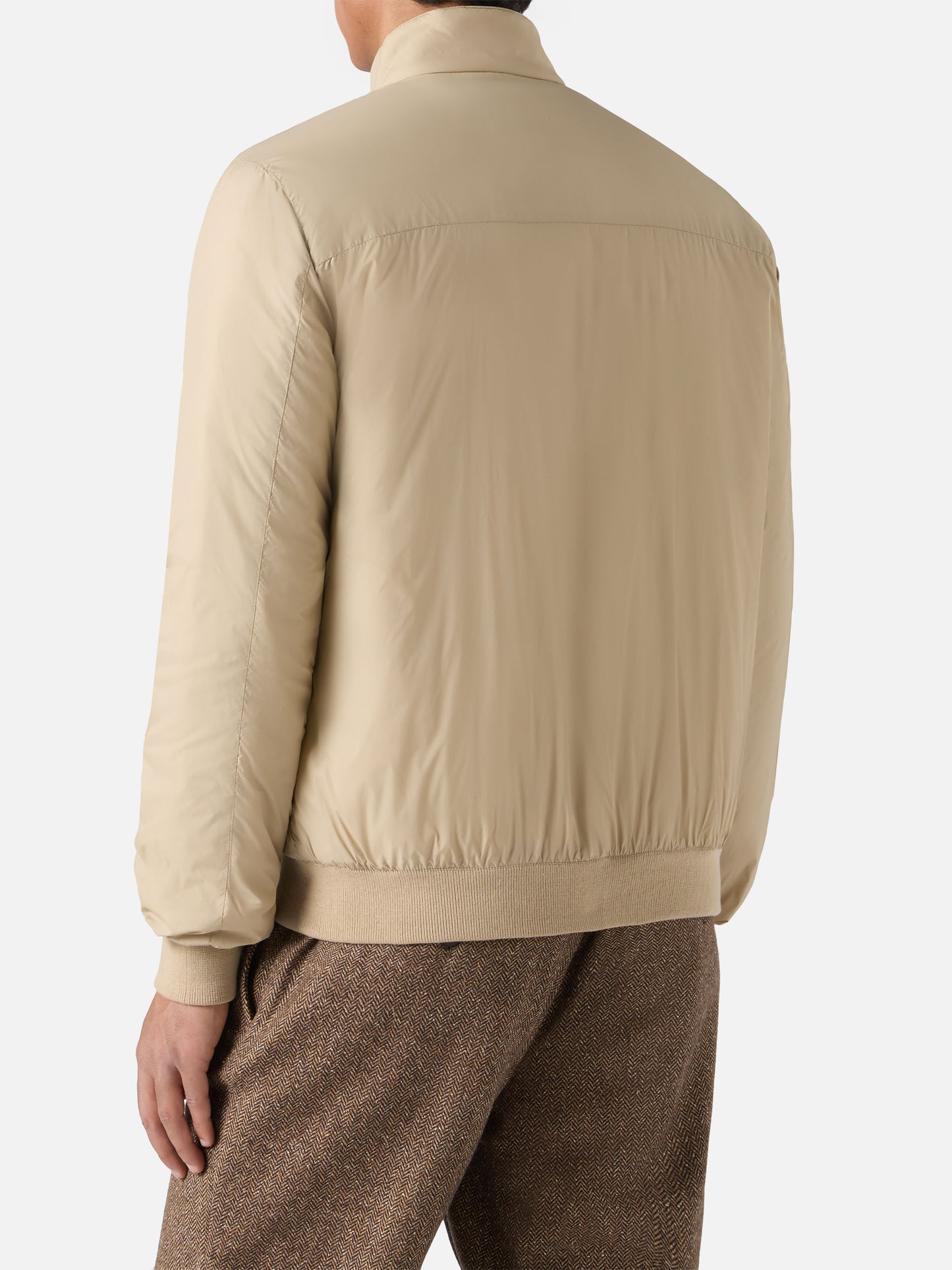 Jet lightweight bomber jacket in beige