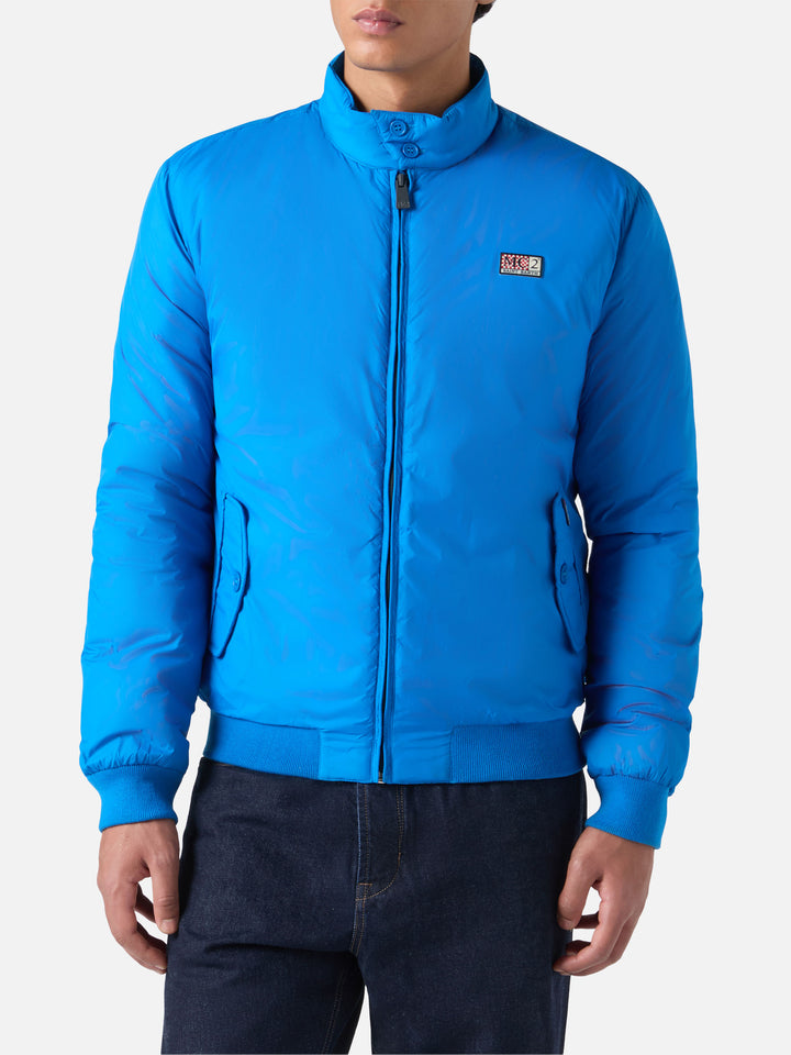 Bomber leggero Jet in bluette