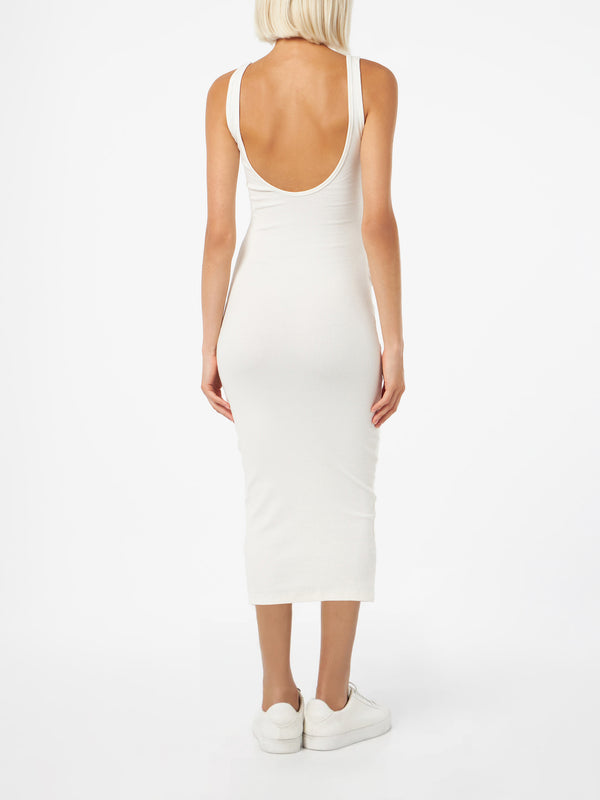 Woman ribbed cotton jersey tank dress Jennifer